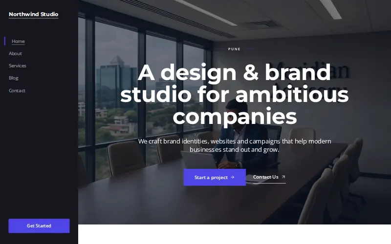 Northwind Studio — Atlas template